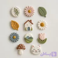 مگنت سرامیکی ماه‌گل