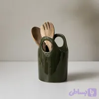 ظرف ابزار آشپزخانه سرامیکی لاله