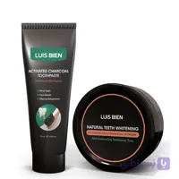 پکیج سفید کننده دندان کربن اکتیو (لوییس بین) LUIS BIEN