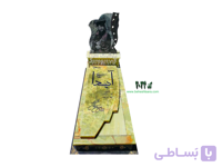 سنگ مزار مرمر سبز بسیار زیبا و مقاوم کد 2034