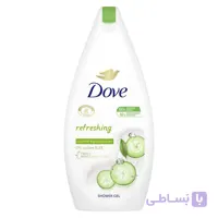 شامپو بدن داو رایحه خیار و چایی سبز ۵۰۰ میل