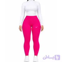 لگ زنانه سایز بزرگ رنگی کمر پهن Nike کد 554