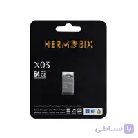 فلش مموری HERMOBIX X03 64GB – مقاوم، شیک و مقرون‌به‌صرفه برای فایل‌های روزمره