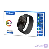 ساعت هوشمند WISME WS-X15 | نمایشگر Super AMOLED فول صفحه و ۳ بند انعطاف‌پذیر