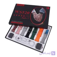 ست دو عددی ساعت هوشمند WISME WS520 – شامل ۷ بند متنوع و دو سایز مینی و اولترا