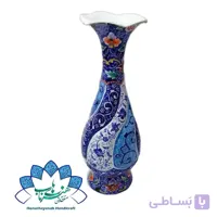 گلدان صراحی میناکاری – کد 516
