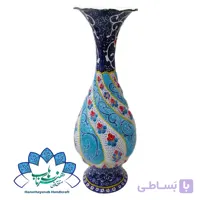 گلدان صراحی میناکاری – کد 521