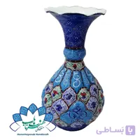 گلدان شلغمی میناکاری – کد 527