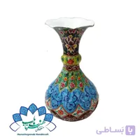 گلدان شلغمی میناکاری – کد 507
