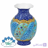 گلدان بلونی  میناکاری – کد 593