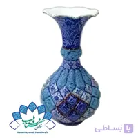 گلدان شلغمی میناکاری – کد 528