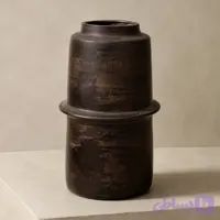 گلدان مدرن دکوری سفالی استوانه ای
