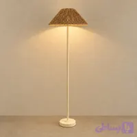 آباژور ایستاده سالنی با نخ رافیا