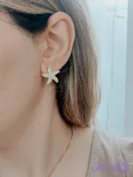 گوشواره میخی ستاره مرواریدی