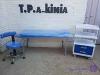 تخت معاینه پایه مبلی فلت