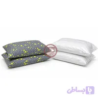 بالشت کتابی پر 2.5 کیلو متقال+آستر+کاور