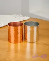 جا قاشقی مسی مدل نیلو سفید