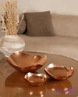 کاسه بستنی خوری مسی مدل گلسا سایز 1 نانو