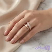 انگشتر ژوپینگ موجی