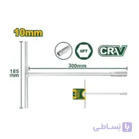 آچار تی 10mm جاداور مدل JDTH1110