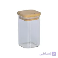 بانکه مربعی پیرکس درب بامبو