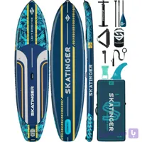 پدل برد بادی skatinger مدل leafy expedition blue