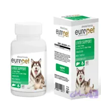 قرص محافظت از کبد سگ و گربه یوروپت 60 عددی اورجینال Europet Liver Support Cat & Dog 60 tablet