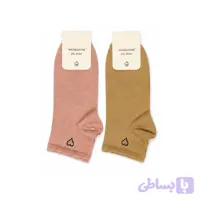 جوراب زنانه ساق کوتاه اعلاء 2 عددی مدل s115 کد10157