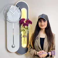تابلو ساعت دکوراتیو مدل دنیز
