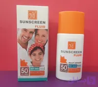 کرم ضد افتاب فلوئید مای مدل هیالورونیک اسید SPF50 حجم 50 میل