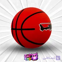 توپ جهشی سيليکونی مدل بسکتبال