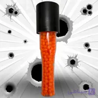 ساچمه خارجی تفنگ اسباب بازی مدل استوانه ای  حدود 800 عددی