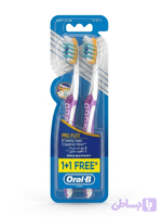 مسواک Oral-B Pro-Flex Soft اصل ایرلند | بسته 1+1 اورجینال