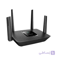 روتر سه بانده لینکسیس مدل Linksys Mesh Wifi 5 Router, Tri-Band, 3,000 Sq. ft Coverage, 25+ Devices, Supports Guest WiFi, Parent Control, 3.0Gbps (AC3000) MR9000