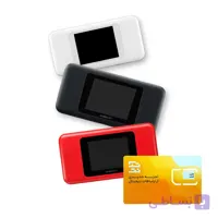 مودم 4.5G/TD-LTE قابل حمل ای یو هوآوی مدل Speed Wifi Next W06 به همراه سیم کارت تک نت 300 گیگ یک ساله