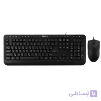 کیبورد و ماوس با سیم تسکو مدل Tsco TKM 8052