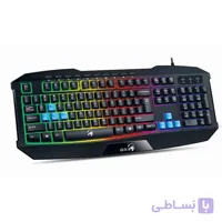 کیبورد گیمینگ سیم‌دار جنیوس مدل Genius GN-K215