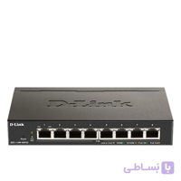 سوئیچ شبکه 8 پورت مدیریتی دی لینک DGS-1100-08P V2 + POE