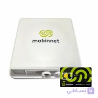 مودم فضای باز TD-LTE مبین نت مدل AirMaster 6100D CPE به همراه سیم کارت مبین نت با بسته 200 گیگ یک ساله