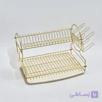 آبچکان رومیزی استیل با جاقاشقی و جالیوانی طلایی سوناتا آدلان مدل G5911