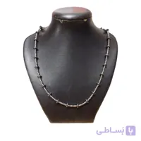 گردنبند سنگ طبیعی حدید هفت رنگ