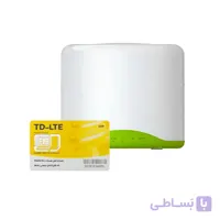 مودم TD-LTE/4G سئوون اس ال سی مدل SLC-130S42G به همراه سیم کارت مبین نت با بسته 300 گیگ یکساله