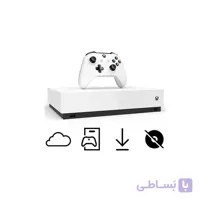 کنسول بازی مایکروسافت مدل Xbox One S ظرفیت 1 ترابایت بدون درایو (دیجیتال) فول گیم