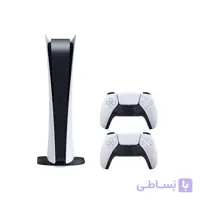 کنسول بازی دو دسته سونی مدل PlayStation 5 Digital Fat همراه بازی