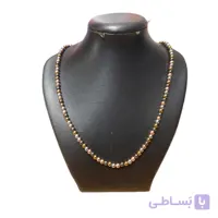 گردنبند سنگ طبیعی حدید مدل دیبا