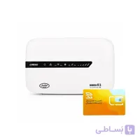 مودم 4G/4.5G/TD-LTE ایرانسل مدل TF-i60 H1 به همراه سیم کارت تک نت 300 گیگ یک ساله