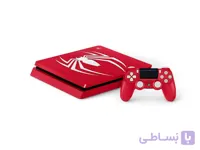 کنسول بازی کپی خور سونی مدل PlayStation 4 Slim Limited Edition Console Marvel’s Spider-Man Bundle ظرفیت 1 ترابایت – استوک