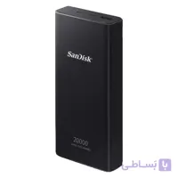 پاوربانک 25 وات سن دیسک مدل EXTREME PRO Super Fast ظرفیت 20000 میلی آمپر