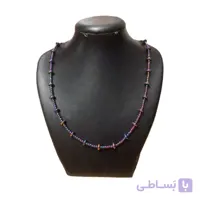 گردنبند سنگ طبیعی حدید مدل راکا