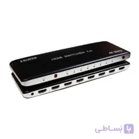 سوئیچ 7 پورت HDMI 2.0 کی نت مدل Knet K-SWHD2007